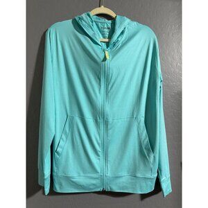 01. Algo Boys Quick Dry Performance Full Zip Sweater Size XL 16/18 NWOT